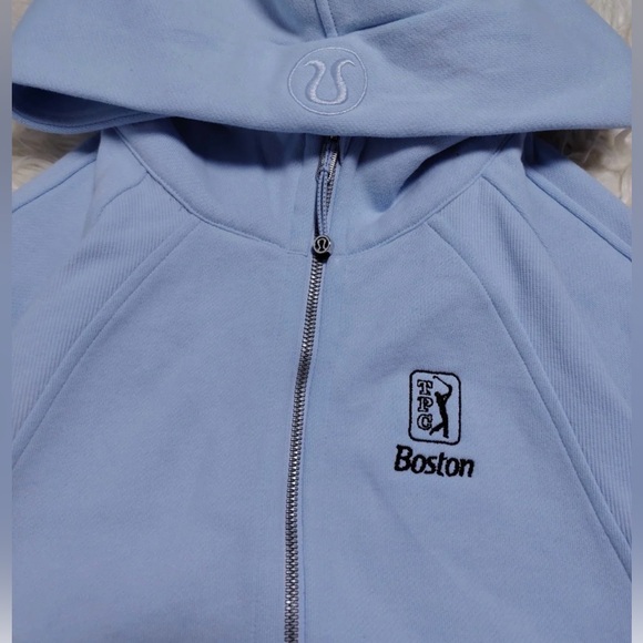 Lululemon Athletica Light Blue Hoodie Size M/L - Picture 2 of 3